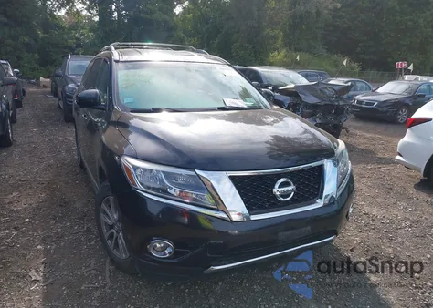 2015 Nissan Pathfinder Sl z USA, uszkodzony, nr VIN 5N1AR2MM9FC687193